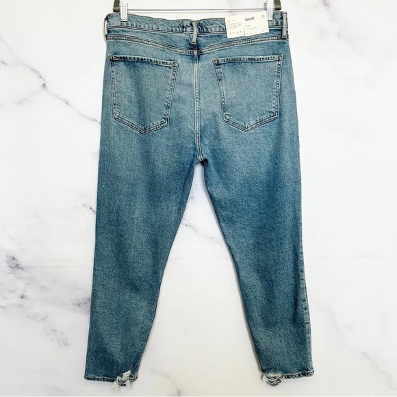 AGOLDE Nico High Rise Slim Jeans in Chronicle - Picture 7 of 14